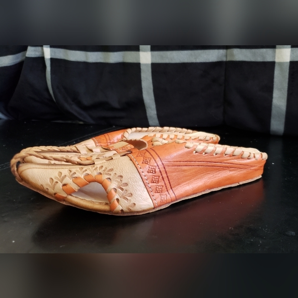 Babouche-Maroc Moroccan Sindbad Slippers - Handmade - Picture 2 of 5